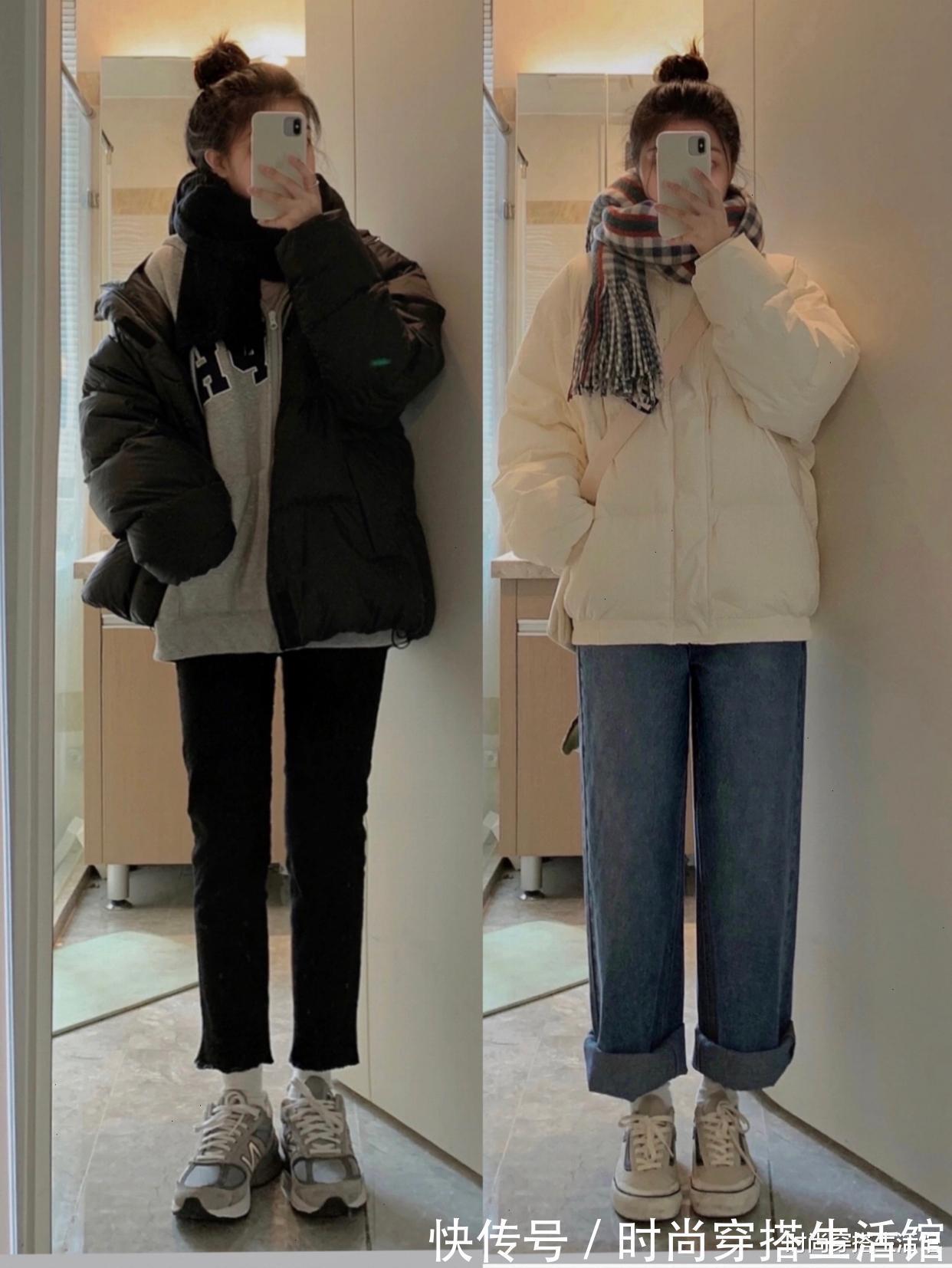 羽绒服|冬天的衣服别买太多,备上这几种基础款单品,时髦耐又大方