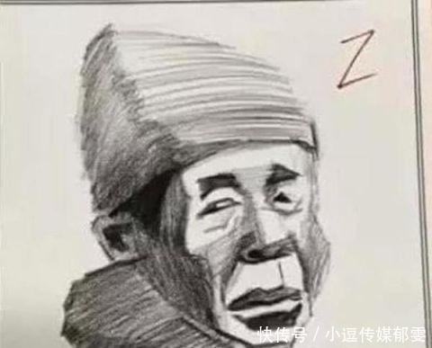 学渣|美术学霸和学渣的差距，老阿姨画成宋小宝？模特到底是啥样？