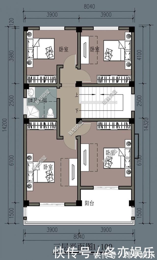 农村|农村临街自建房，带商铺的设计才实用，第3套造价仅23万
