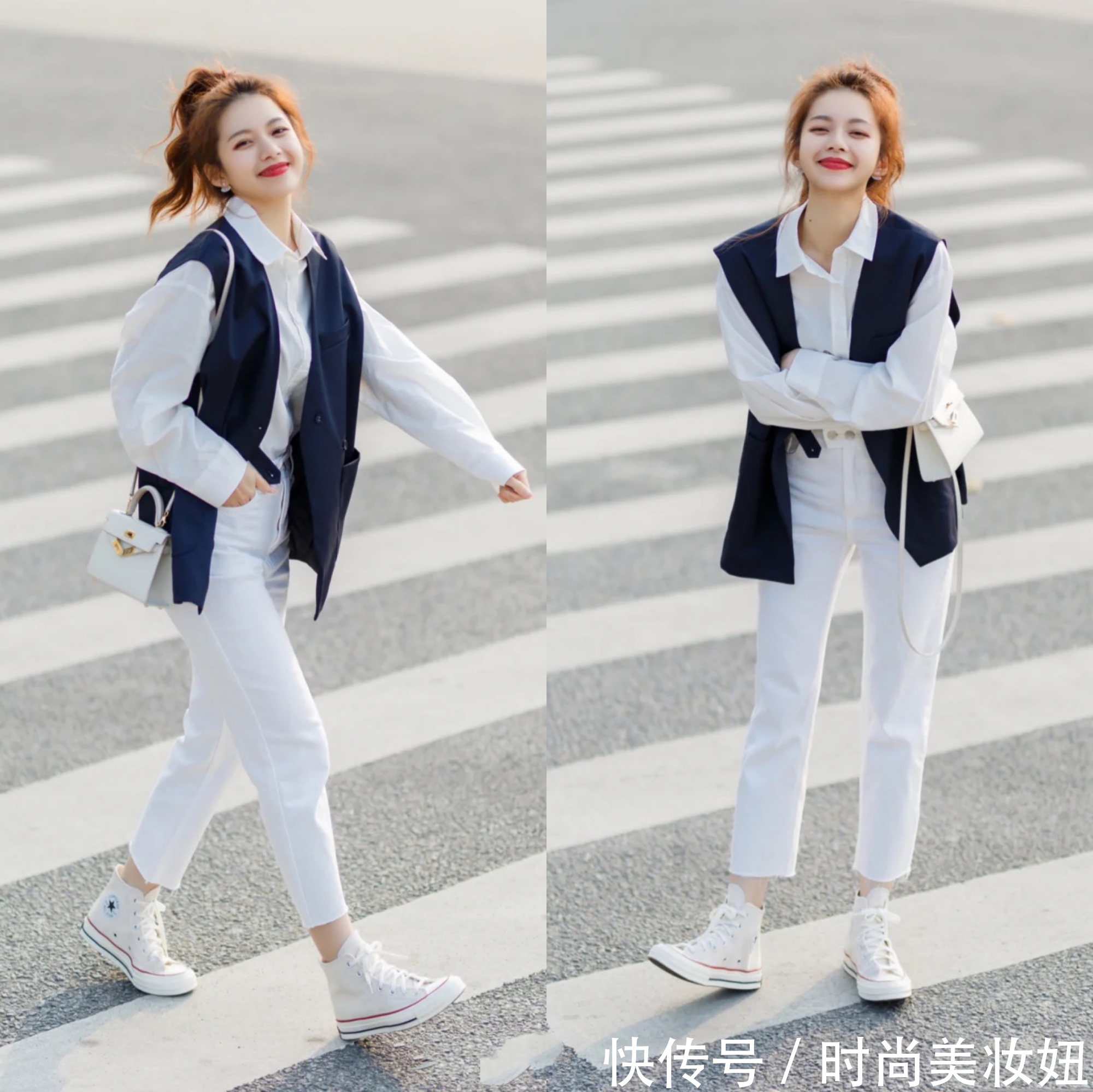 牛仔裤|这才是教科书级别的衬衫穿搭,掌握这些穿搭技巧,高级又洋气