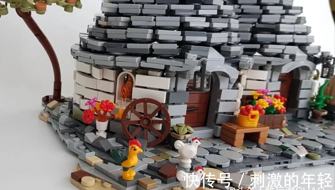 n乐高Ideas作品阿尔贝罗贝洛的圆顶石屋获得10000票支持