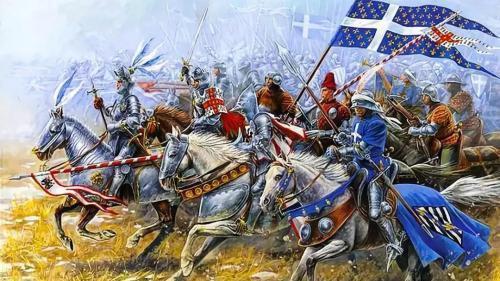 筹码|中世纪,法国国王大批雇佣外国士兵,增加对抗贵族的筹码