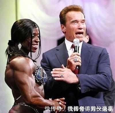 肌肉|世上最健壮女人，为练肌肉几天不喝水，施瓦辛格：你最美