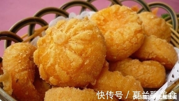 南瓜馒头|做南瓜饼粘手到崩溃别只会加糯米粉,多加点它,好看好吃不粘手