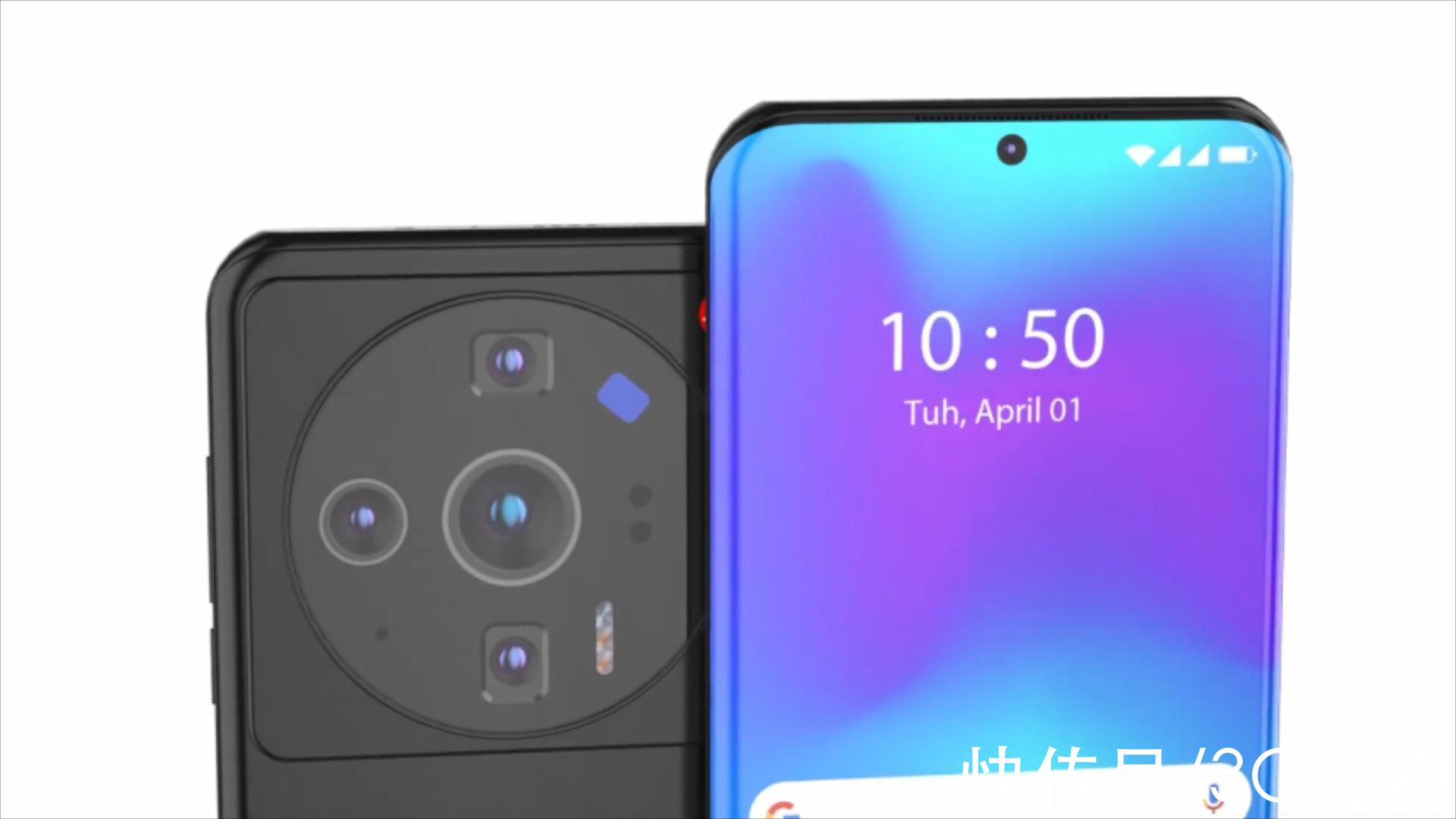 四曲面屏|荣耀Magic4Pro渲染图：敢和iPhone13叫板，骁龙8Gen1+MagicUI6.0