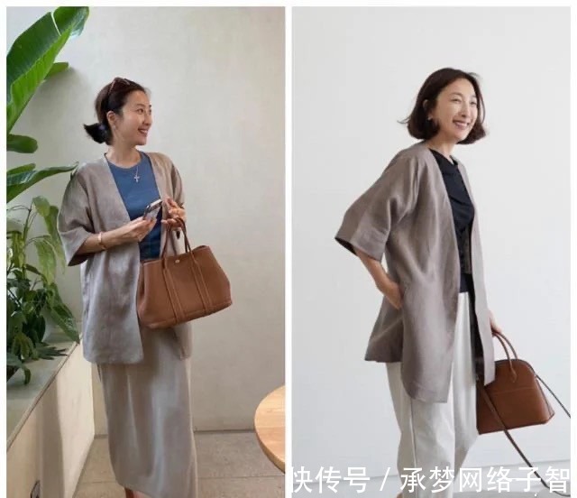 一衣 中年女人秋季穿搭越简约越高级,不信看这位博主,舒适大方显气质