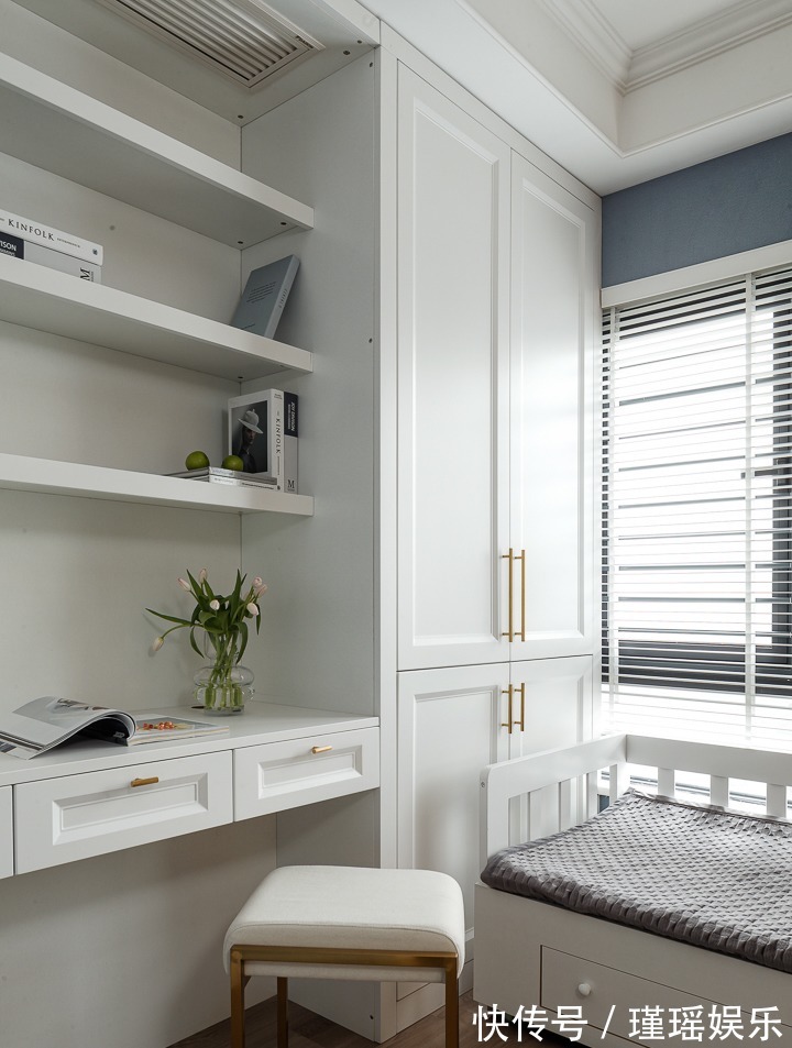 业主|130㎡轻奢四居,融入美式的沉稳庄重,打造温柔的质感生活