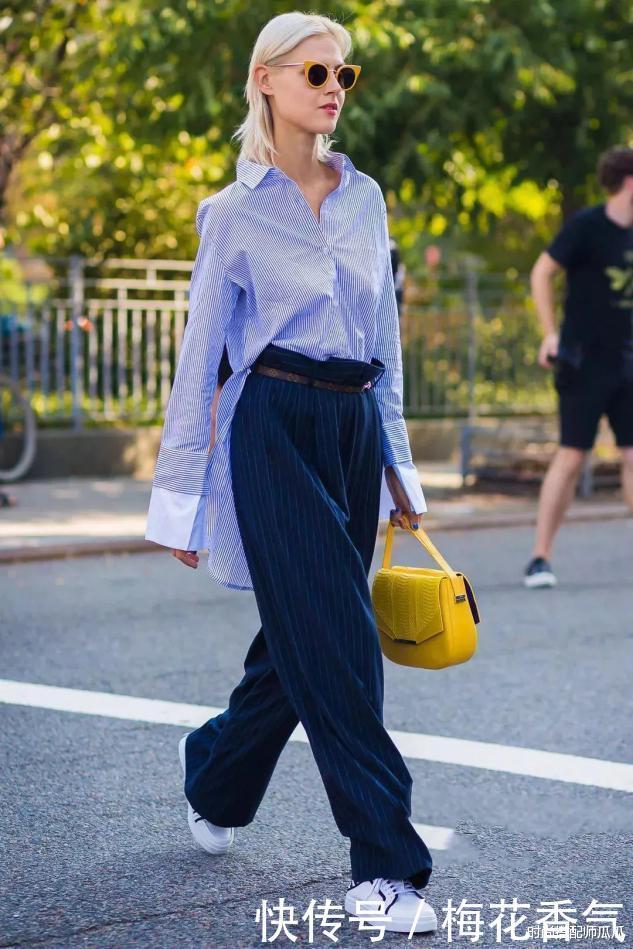 衬衫才是早秋的“扛把子”,今年流行穿这件,青春减龄又百搭
