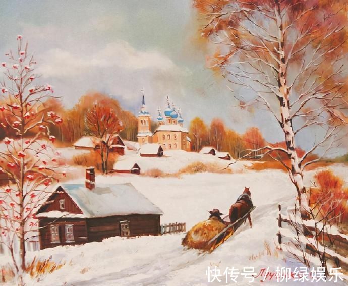 艺术家|俄罗斯美女艺术家油画作品，人美画更美