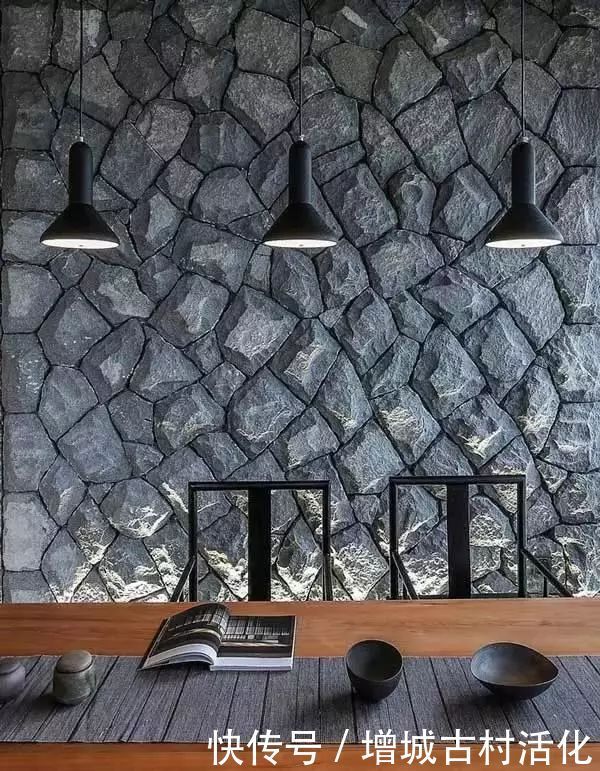 院落|一面石头墙,惊艳整个乡村院落