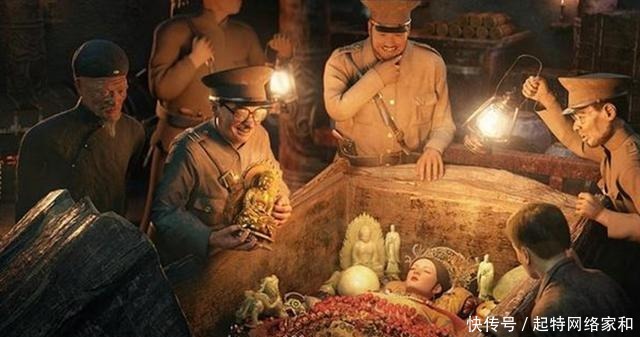斧子|孙殿英斧子劈开慈禧的金丝楠木棺材,气的溥仪找蒋介石告状
