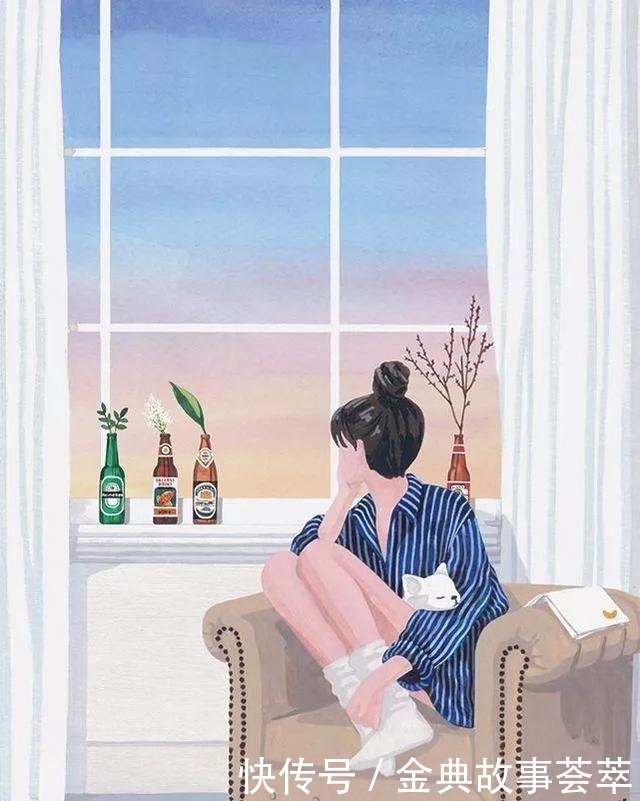 头像|ins上超养眼的清新插画,想换头像的来~