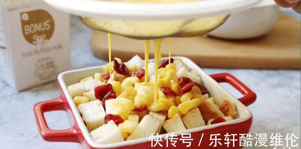 面包块|焗烤面包布丁，升级版的面包，好吃又有乐趣