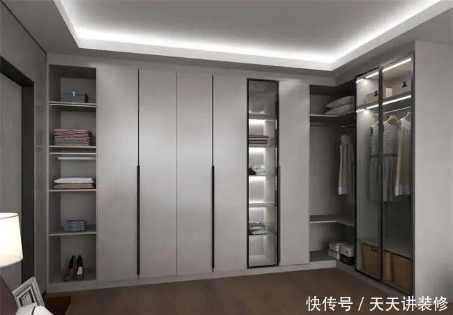 L型|毫不夸张，卧室里这样装个L型衣柜，完全可以抵得上一个衣帽间！