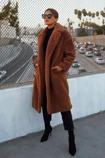  搭配大衣|你穿大衣+靴子的样子，真的时髦极了！