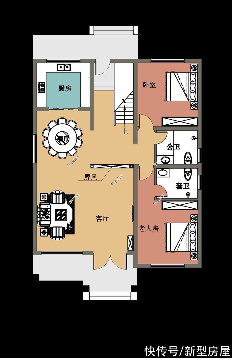 别墅|宅基地小也能建好看的新中式别墅？这样建起来比大别墅还好看