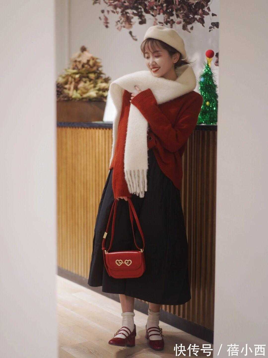 半身裙 小个子女生如何穿针织衫?这几套造型可以直接照搬,高级又优雅