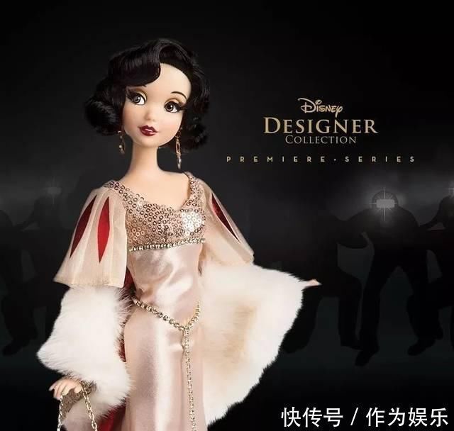 灰姑娘|迪士尼公主红毯手办,白雪公主气质出众,灰姑娘变时尚达人