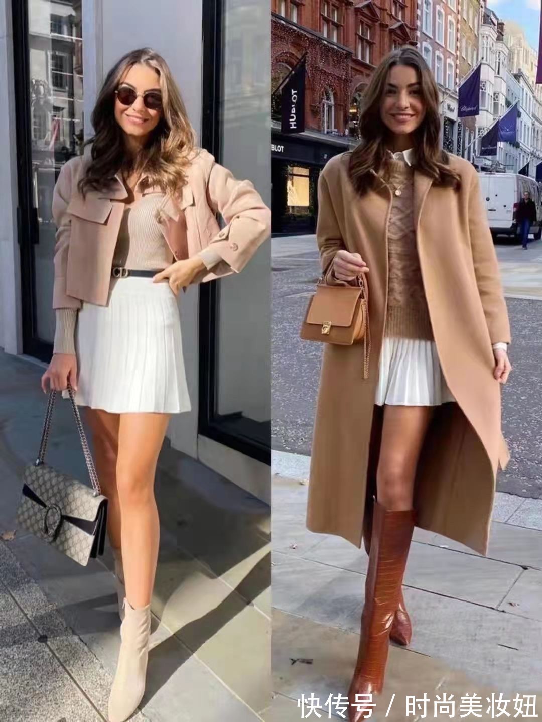 时髦 秋冬骑士靴怎么穿才时髦?看她就够了,照着穿甩朋友圈的人几条街