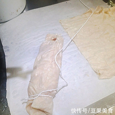 猪肉卷|早上不知道吃什么，一碗潮汕广章（猪肉卷）全搞定