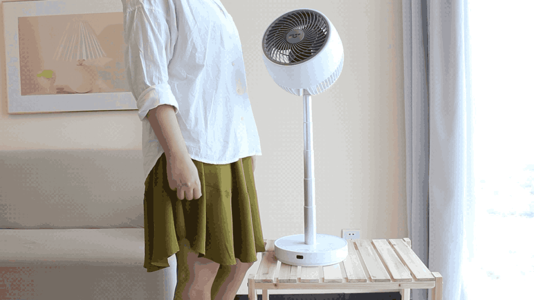 闷热|循环扇都这么卷了?无线可折叠,还能纳凉驱蚊