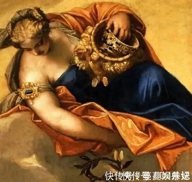 女人$浅谈西方画家以丰姿秀丽的女性形体油画，隐喻奢华享乐的世俗生活