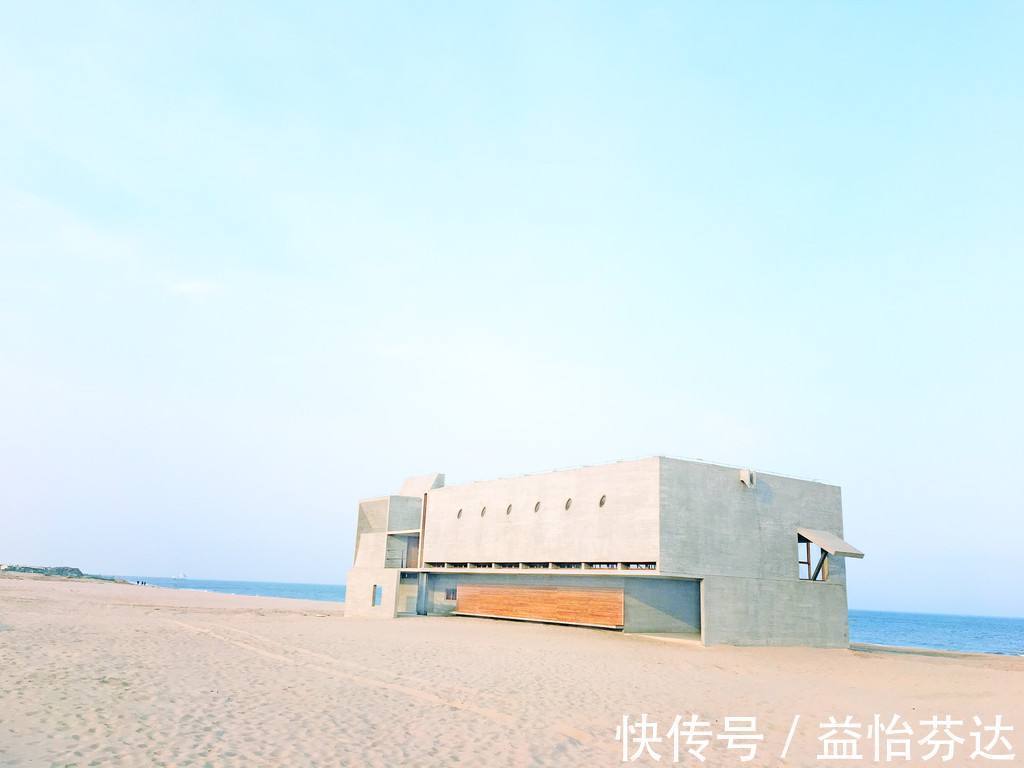 大海@中国最孤独的图书馆,独自呆在北戴河沙滩边,千万不要一个人