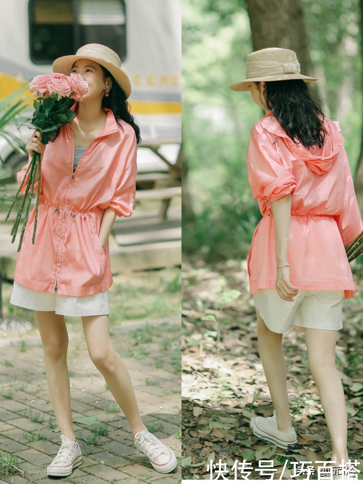 穿搭|五分裤显腿短？搭配中记住三个要点，矮胖女生也能凹出时髦范