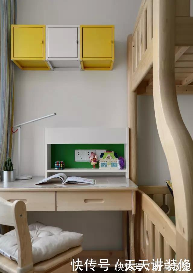 简装|100㎡小三房,发现简装也能这么吸引人,清新又耐看!