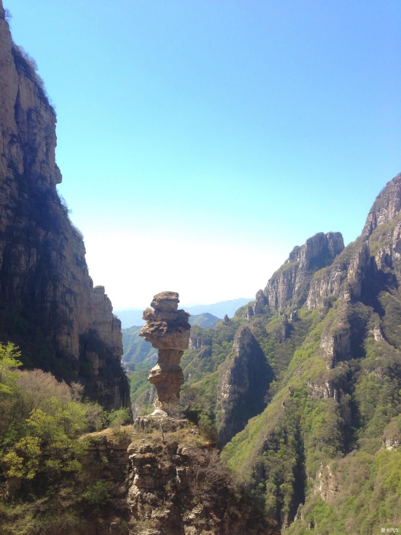 白石山世界地质公园探岳首次打卡地