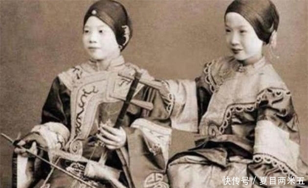 照片|晚清女子照片:图三是多才多艺的青楼歌妓,图四女子美艳不可方物