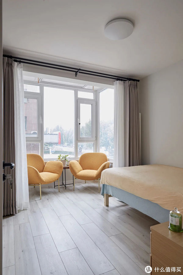 before住范儿真实案例 篇三十:拆掉客厅改两居,46㎡墨绿小家更高级!