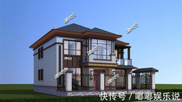 中式|河南安阳出了大老板!建新中式别墅,摆100桌酒席,真给家族长脸