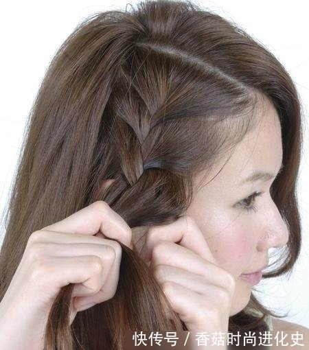 马尾辫|很多人喜欢的这几款时尚编发,扎上很显年轻,倍有面子!