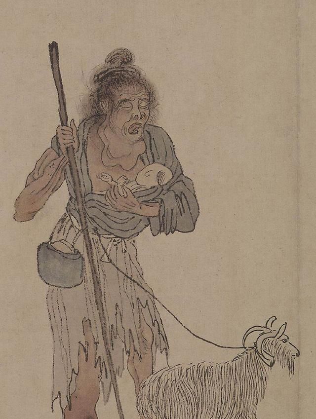 绘画$600年前的《流民图》,和蒋兆和的一样精彩,比齐白石还画得好