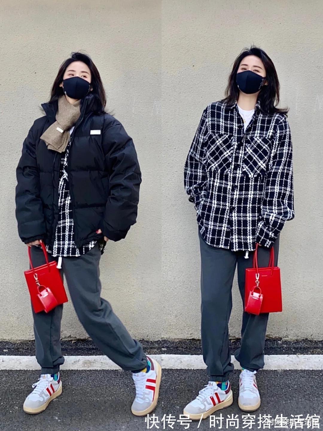 tips|冬季羽绒服就这么穿了!不露脖子也不露腿,保暖又气质,太实用了