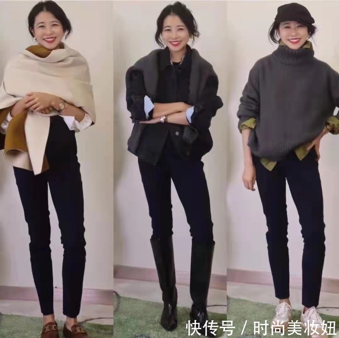 都挺好|这才是40岁小个子穿衣榜样,体面又高级,照着穿想不气质都难