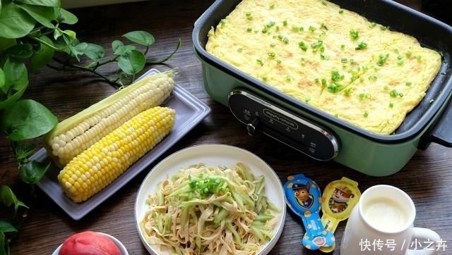 土豆|半个土豆加3个鸡蛋，不到10分钟做好一份早餐饼，营养全面味道好