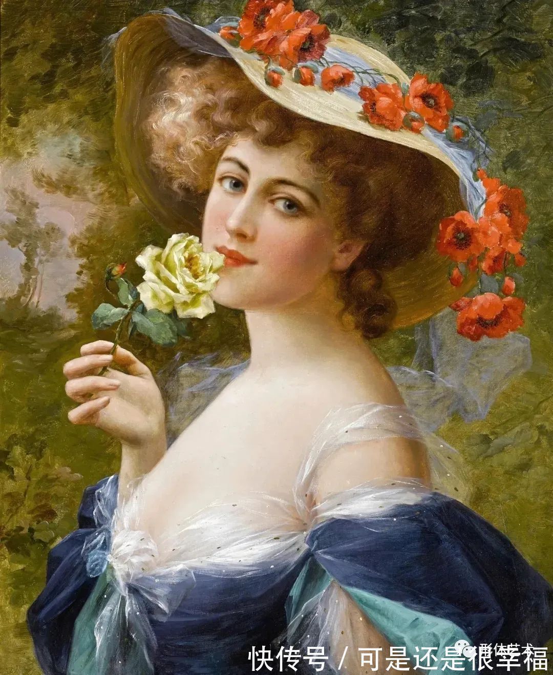 古典#油画中的那些古典女子,含苞待放,静待花开
