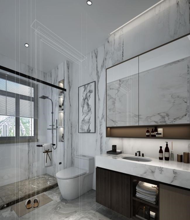 雅致|190平方米的大平层，用流畅的动线，窥见别样的雅致