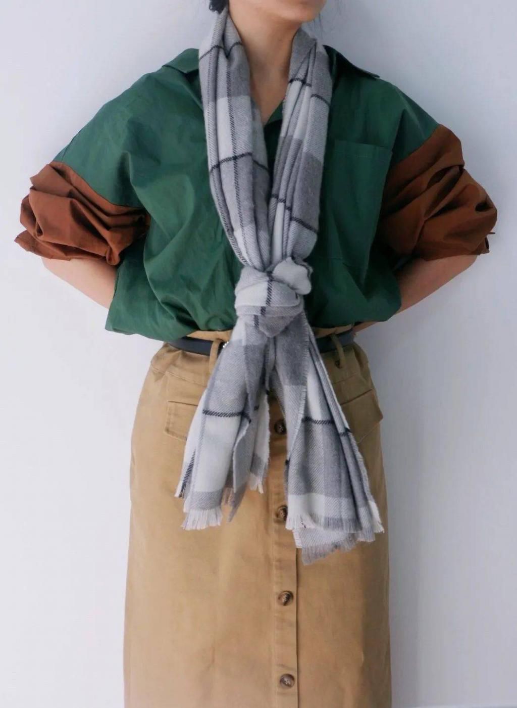 围巾围得好,大衣的潮范儿都可以提升一个level。