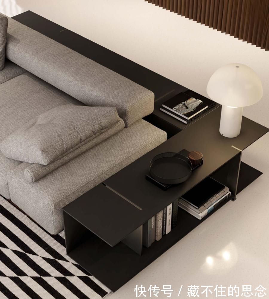 studio|超大客厅+双排式厨房,奢华大平层只做一室一厅也太壕了!