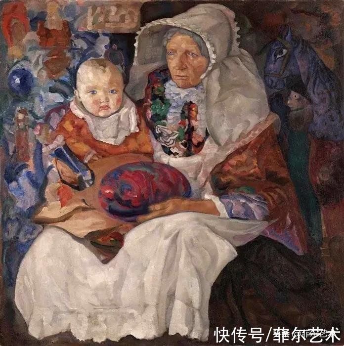 油画#俄罗斯画家鲍里斯·格里戈里耶夫油画作品欣赏