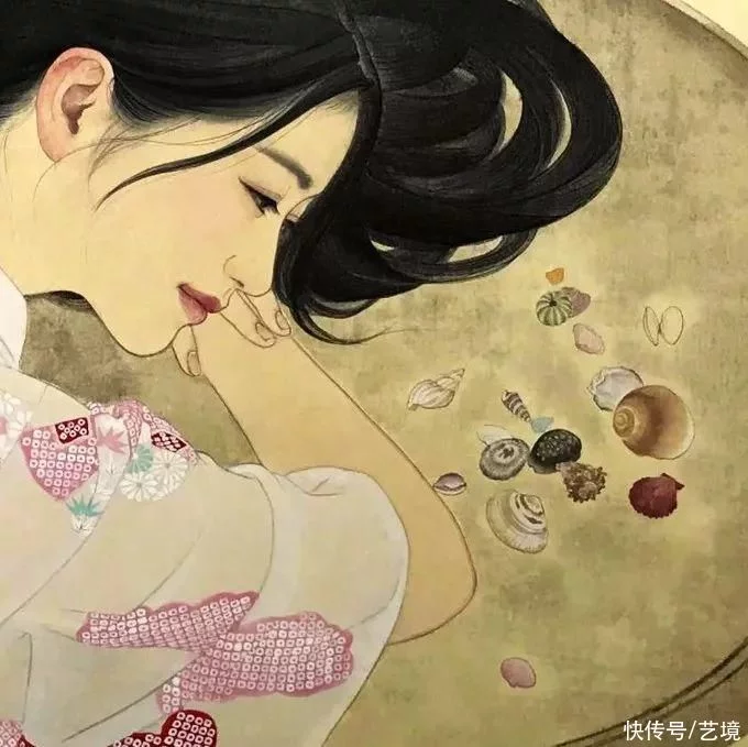 人称日本最美女画家，竟然这样画美女，极具香艳，极致诱惑！ - 国画- 中国文学艺术研究院