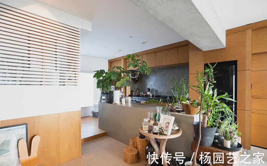 餐边柜|日本女业主115㎡房，不靠任何人，不多打一个柜子，独享15㎡露台