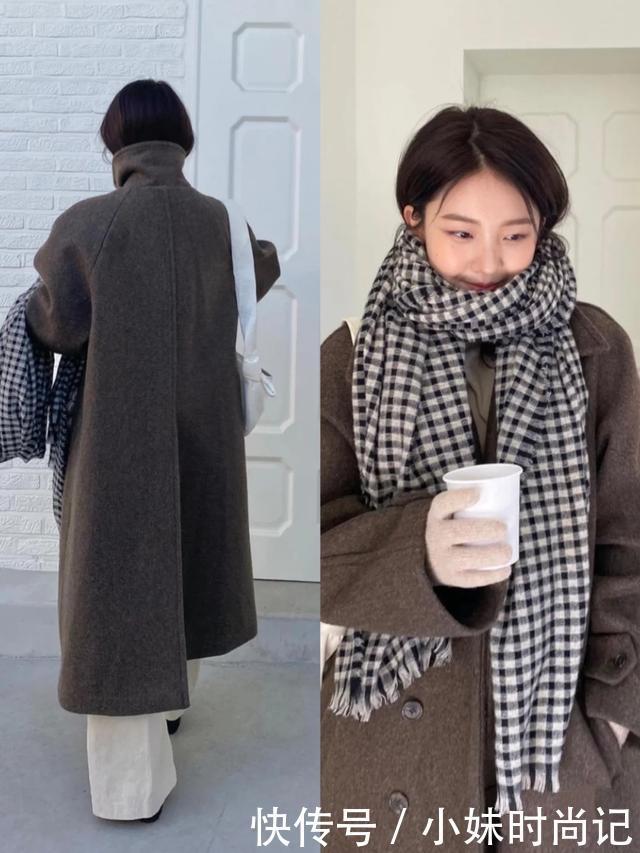 冬季穿衣休闲舒适很重要, 韩系邻家姐姐风了解一下, 亲和力满满