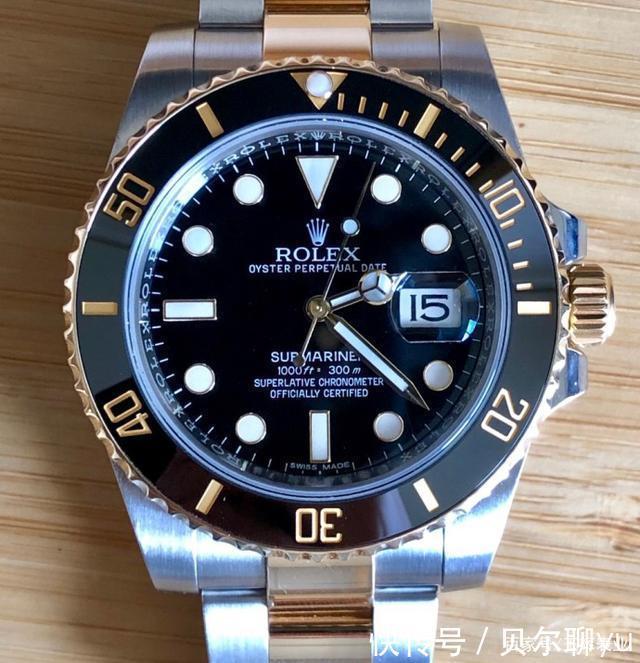 钢款|钢款溢价严重全金又太贵,还是劳力士间金黑水鬼最适合我