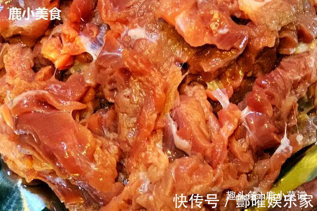 鸡蛋清|饭店炒牛肉为何那么滑嫩原来腌制有诀窍,学会了各种肉片都适用