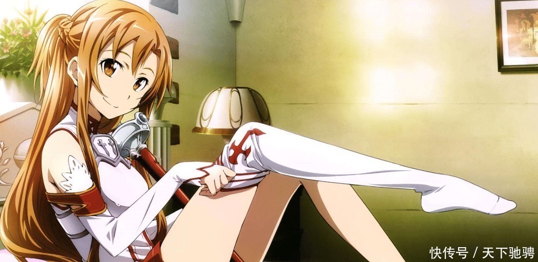 粉丝们|动漫中白丝女主,纤细的小腿,让她们更有魅力!