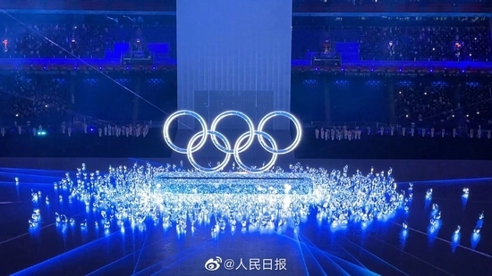 五环|好美! 14年后鸟巢再次升起五环
